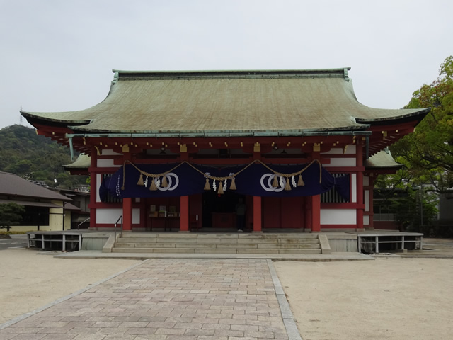亀山神社の御朱印(広島県呉市)